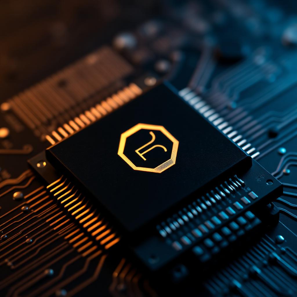 Microprocessor with blockchain etching